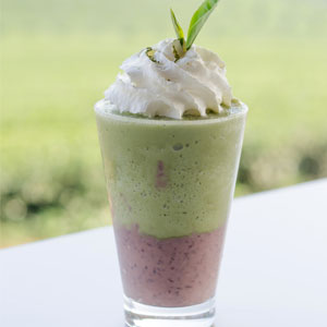 Matcha Red Bean Ice Blended